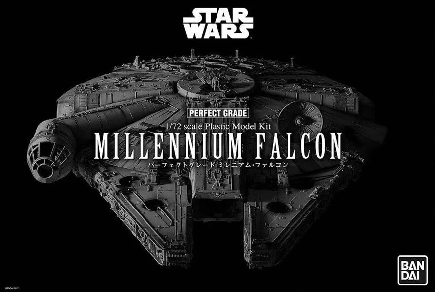 BANDAI Star Wars Perfect Grade 1/72 Millennium Falcon Model Kit